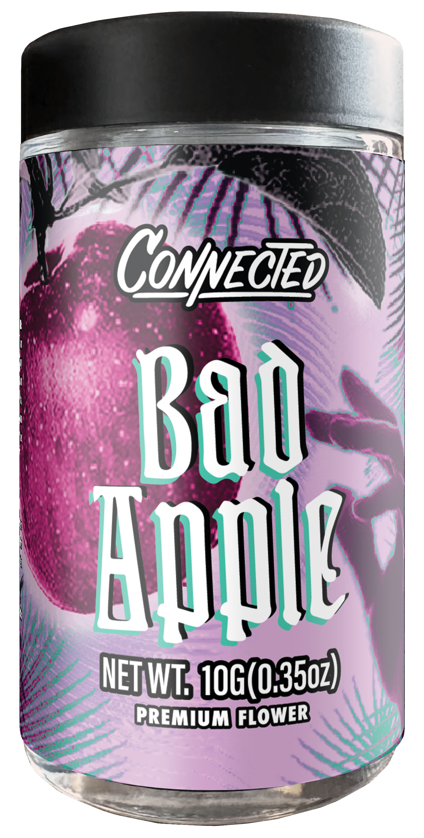 Photograph of product: Connected Oui'd Jar 10g Bad Apple