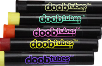 Photograph of product: Doob Tubes | Small | Black | 25ct Display