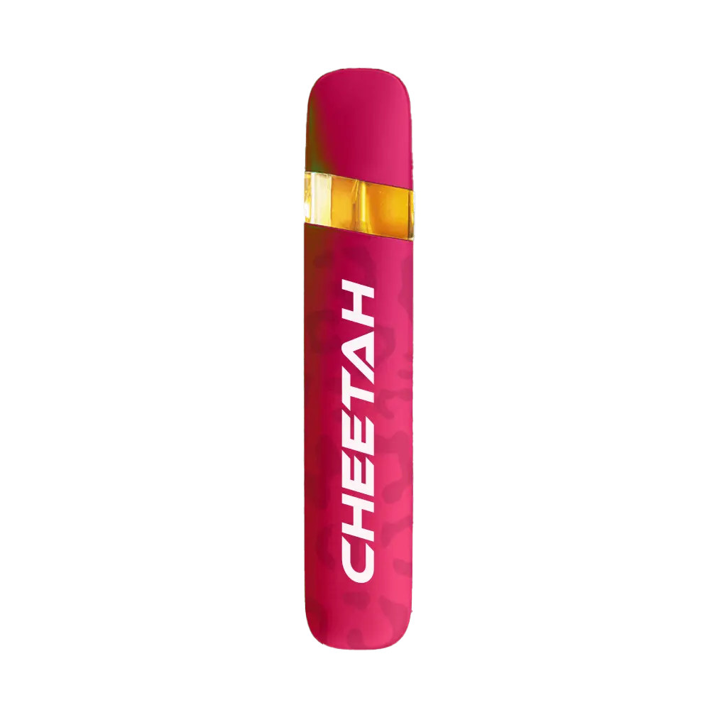 Photograph of product: Cheetah Live Resin Disposable Papaya Eclipse (Orange)