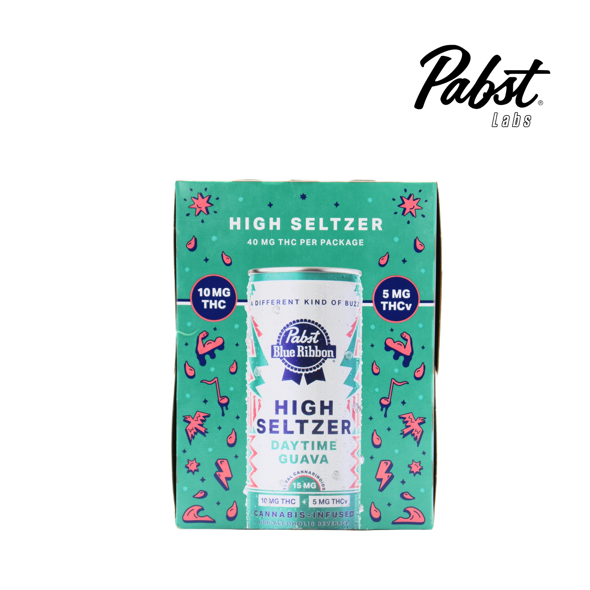 Photograph of product: Guava Energy Seltzers (4pk)