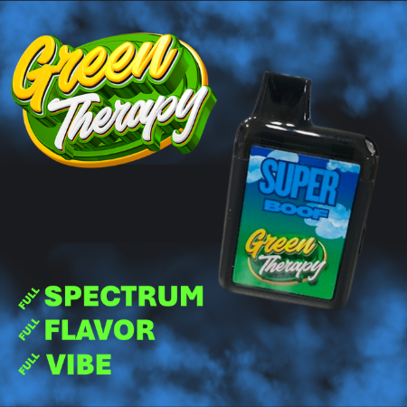 Photograph of product: Green Therapy Super Boof 2g Full Spectrum Disposable Vape