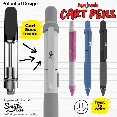 Photograph of product: RED PENJAMIN CART PEN