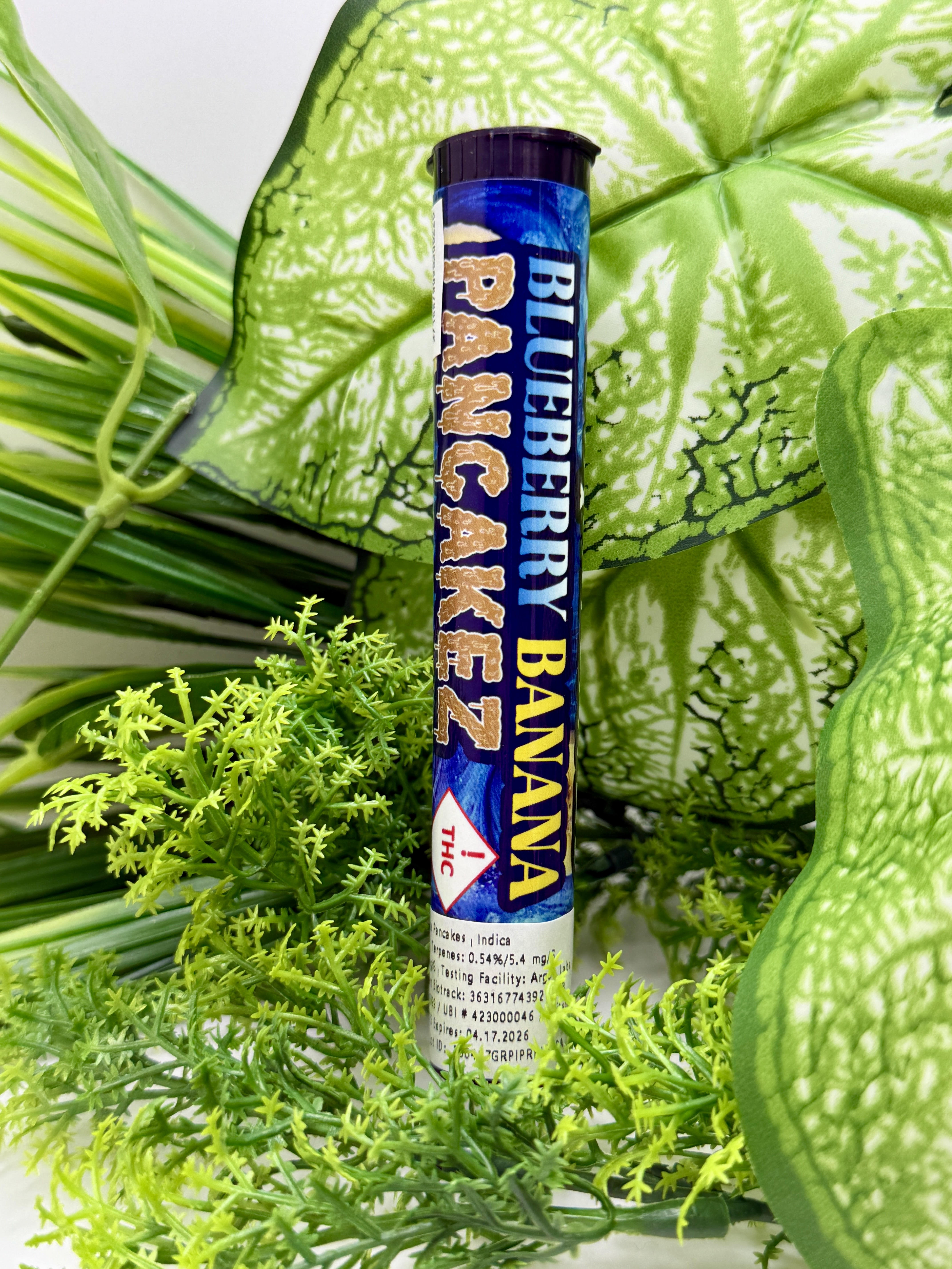 Photograph of product: Pharmicated - Blueberry Banana - Infused Preroll - 1g