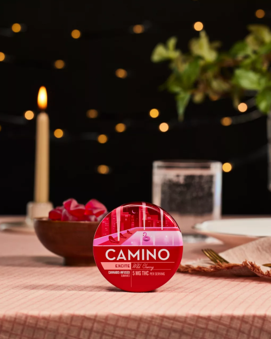 Photograph of product: Wild Cherry 1:1:1 Gummies | 100mg - Camino