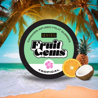 Photograph of product: Tropical Gummies 100mg