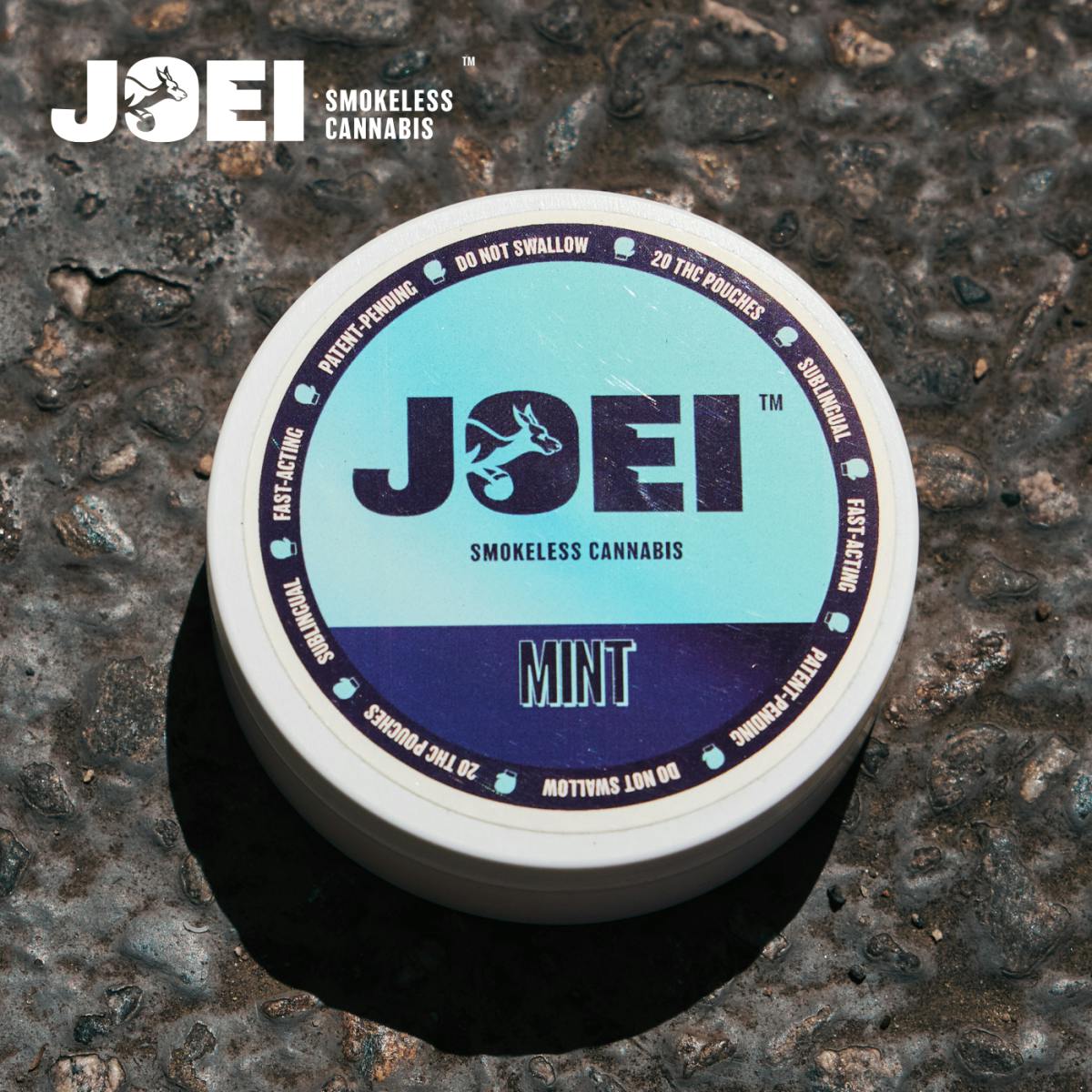 Photograph of product: JOEI | 5mg 20pk TH-oui Pouches | Mint
