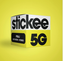 Photograph of product: STICKEE | PB&J | HYBRID | LIVE RESIN | 5G | REC