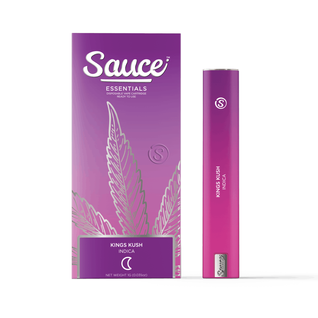 Photograph of product: Sauce | Kings Kush Live Resin Disposable | 1g