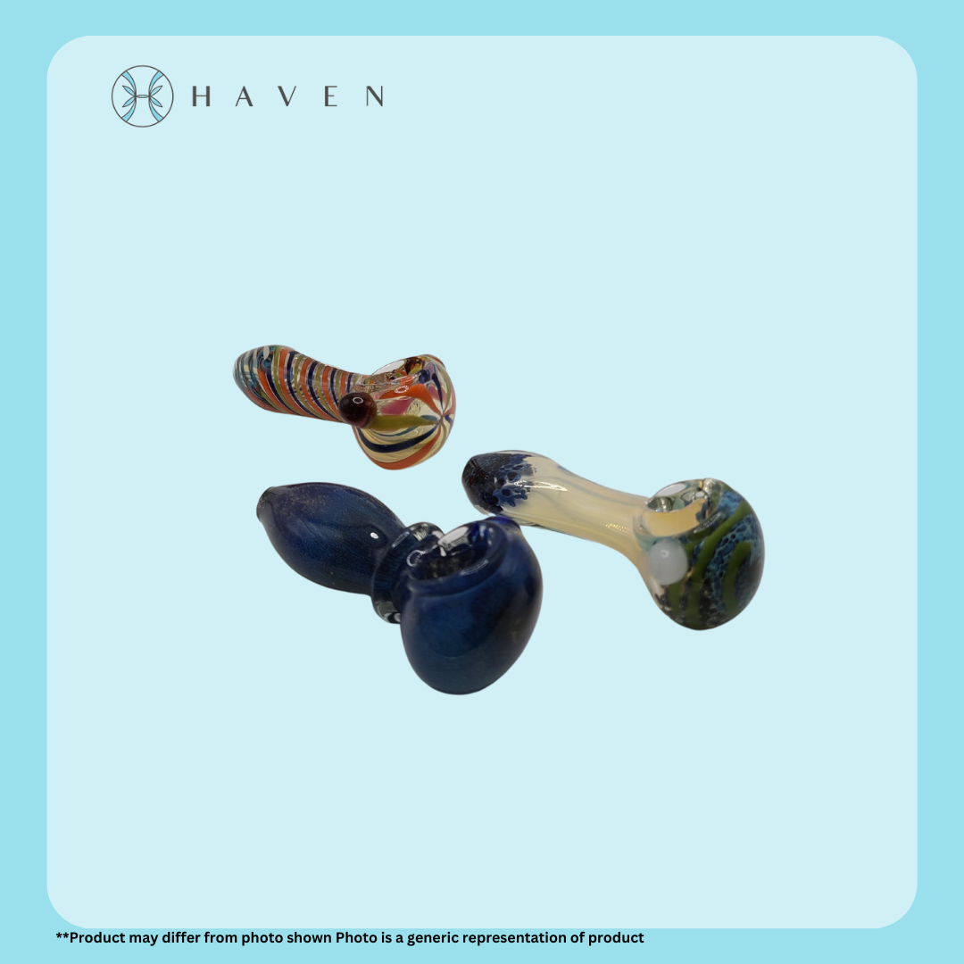 Photograph of product: 3.5" Assorted Dichro Glass Pipe