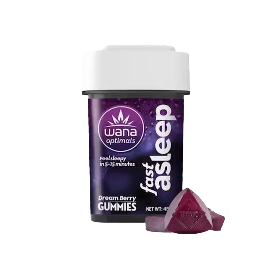 Photograph of product: Wana | Optimals Fast Asleep | Soft Lozenge | 10 pack 20mg