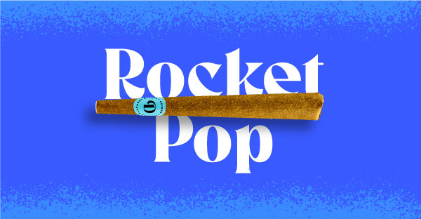 Photograph of product: Doinks Rocket Pop Infused Blunt - 1g