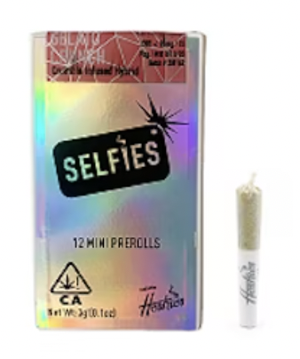 Photograph of product: Selfies | Infused Preroll (3g-12pk) Gelato Crunch (H)