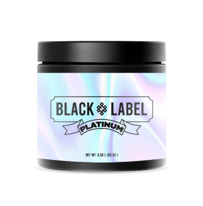 Photograph of product: Black Label Platinum - Piescream 3.5g