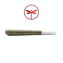 Photograph of product: Dragonfly - Infused Pre-Roll - Blueberry Banana Waffles