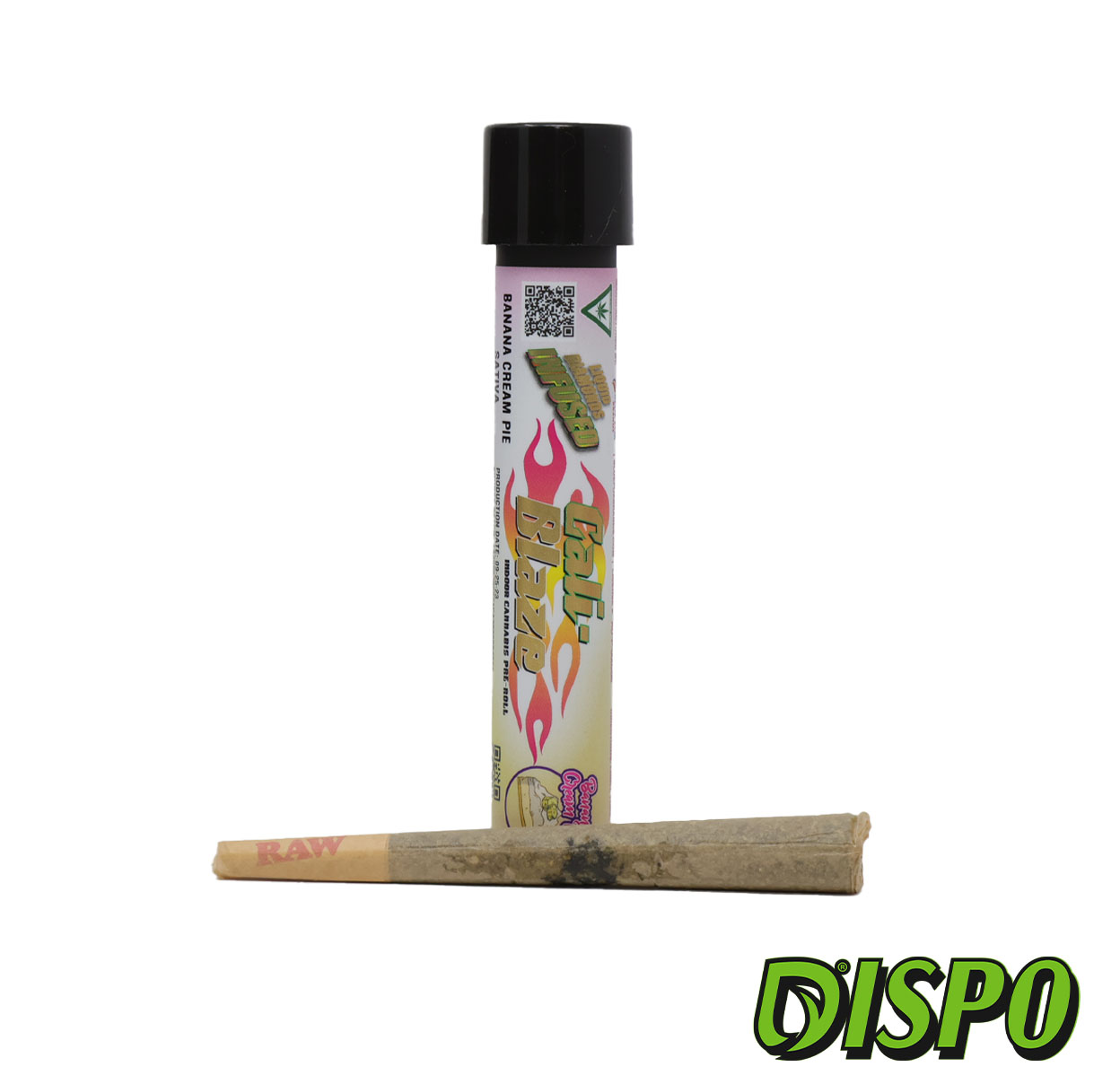 Photograph of product: Cali Blaze - Banana Cream Pie Infused Joint
