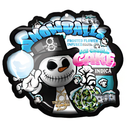 Photograph of product: The 8th by White Boy Rick Ice Cream Cake Snowballs Pre-Packed 3.5g