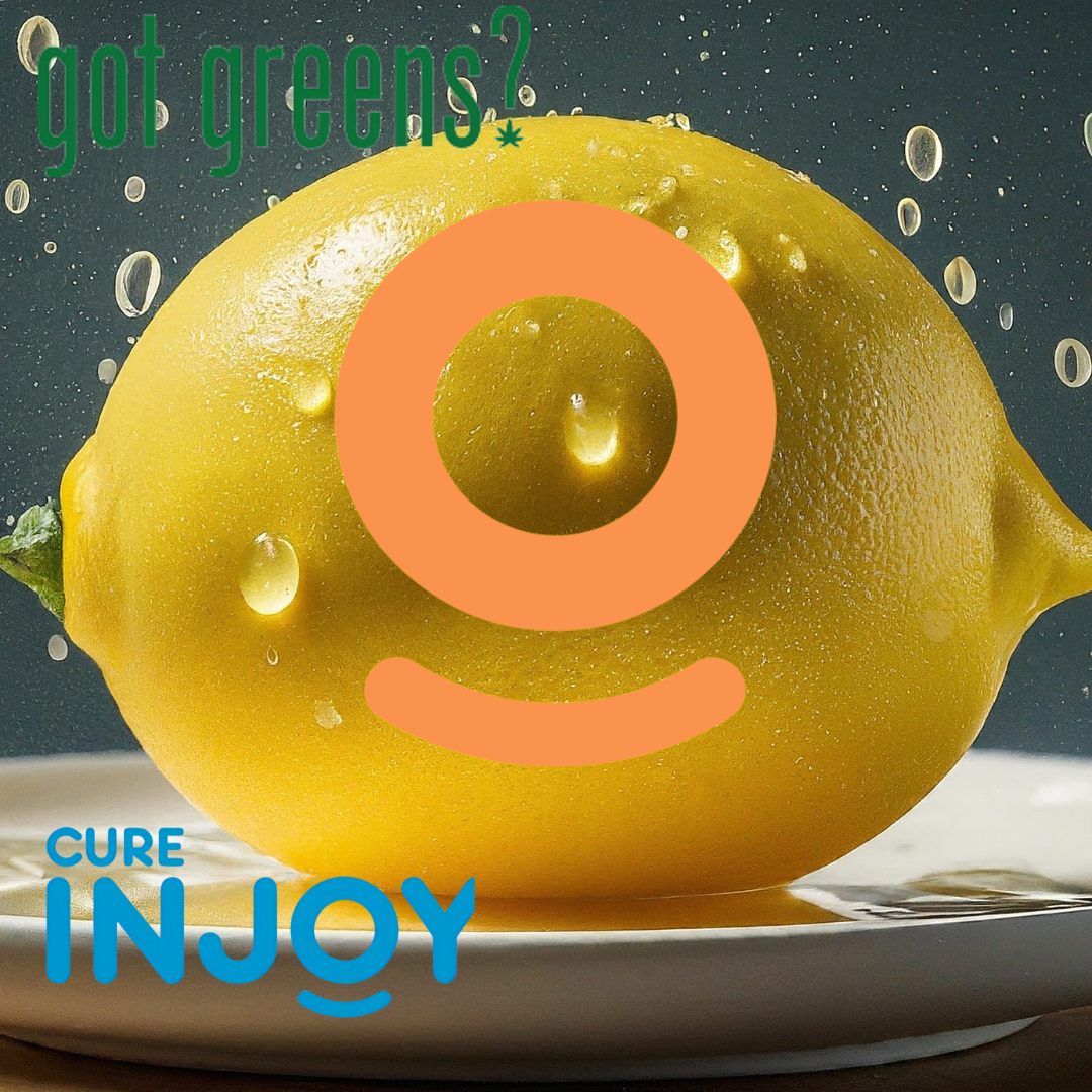 Photograph of product: Cure Injoy - Super Lemon Haze Disposable Vape