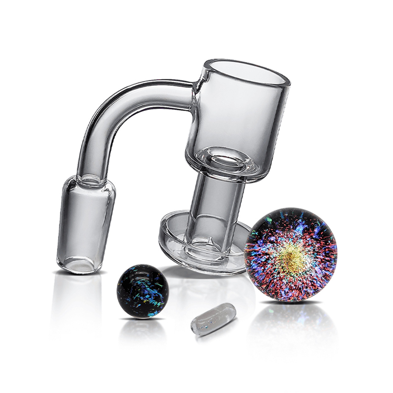 Photograph of product: 90 Banger & Terp Slurper Set | 14mm | Quartz |