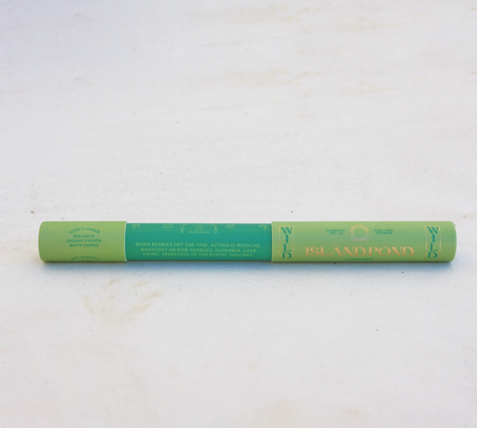 Photograph of Product: Island Pond Cannabis Wild Preroll | Reeze McFlurry
