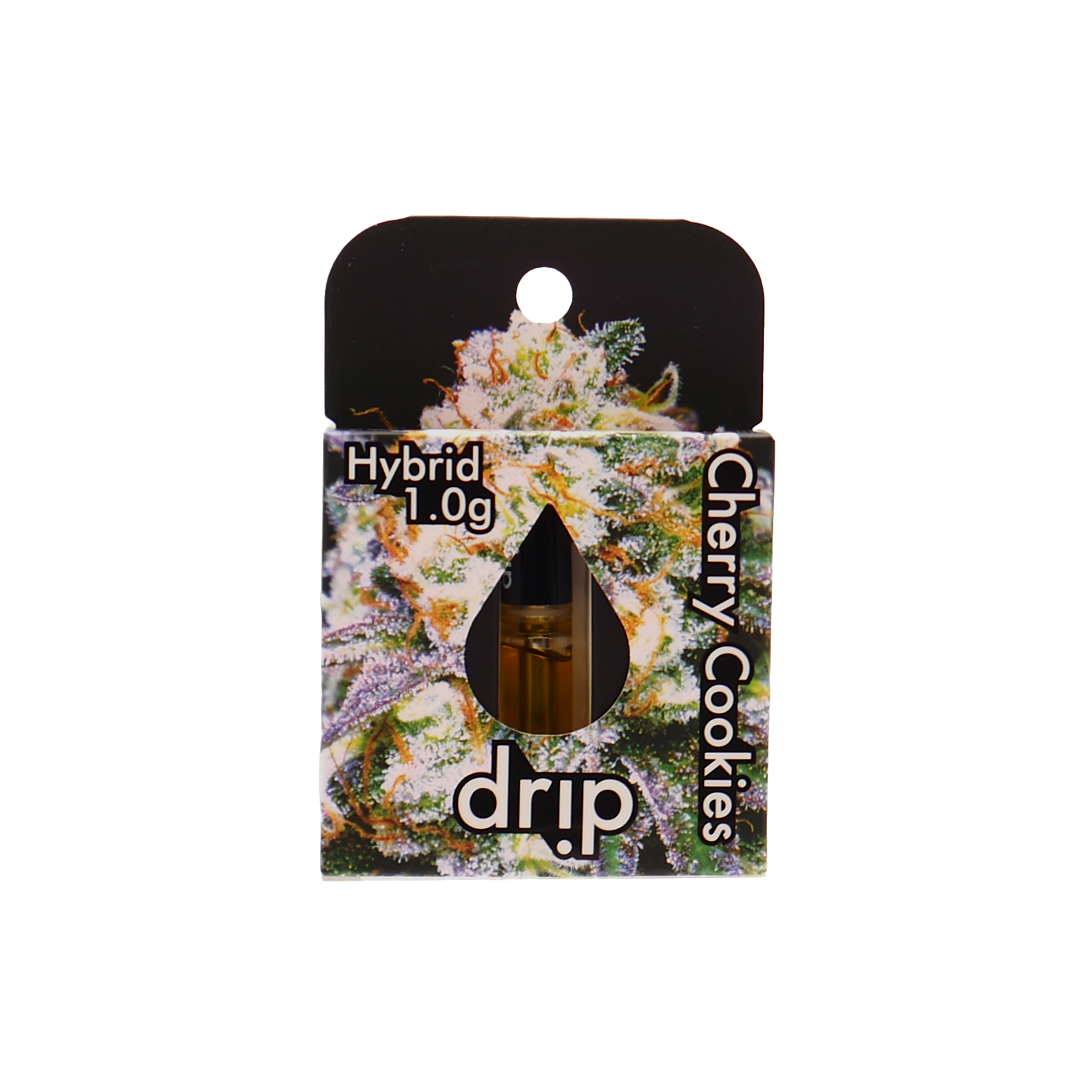 Photograph of product: DRIP | CHERRY COOKIES | HYBRID | 510 CARTRIDGE | 1G