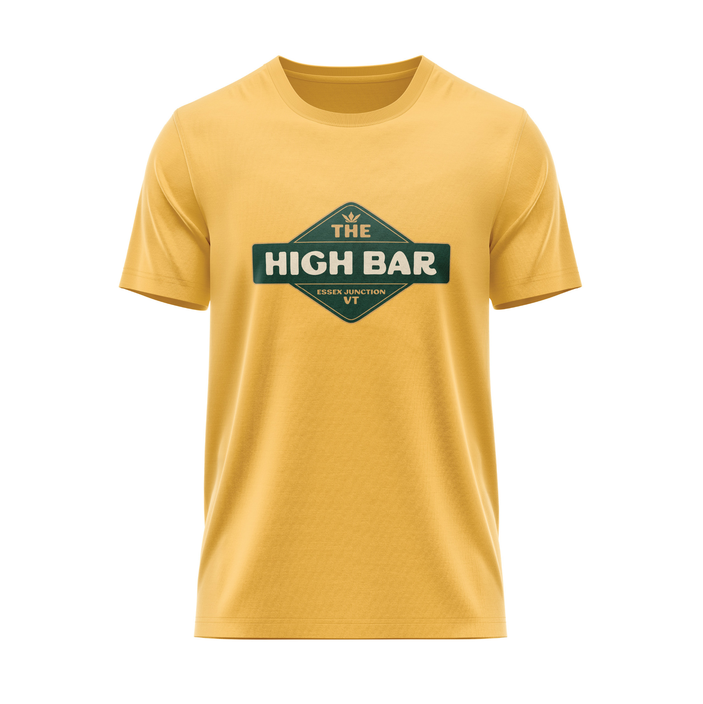 Photograph of product: Unisex T-shirt | Color: Gold - Size: XL