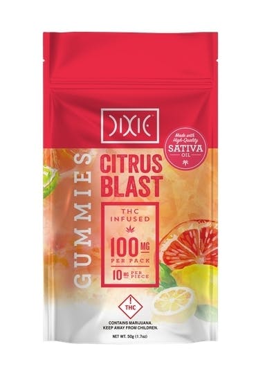 Photograph of product: DIXIE | Gummies | (S) Citrus Blast