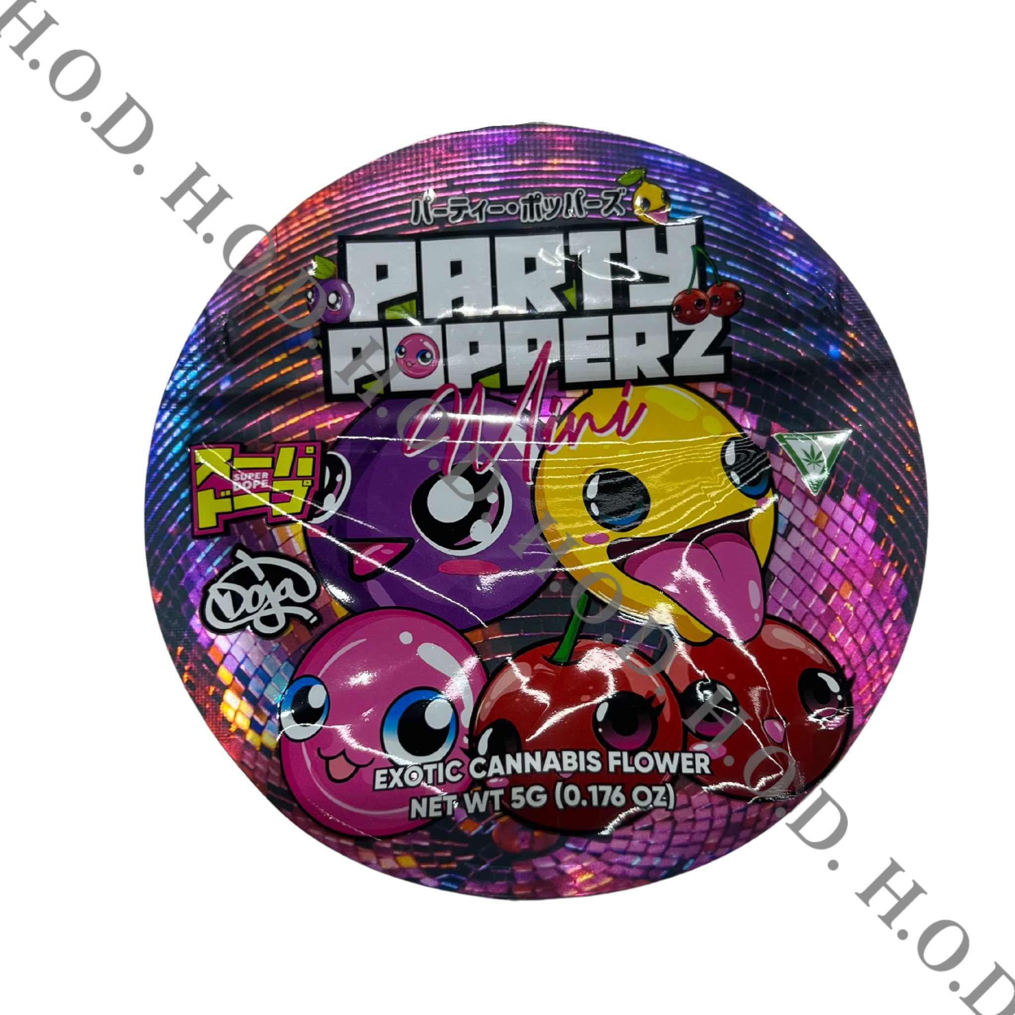 Photograph of Product: Fear of Boof x Super Dope x Hi-Tech Party Popperz Smalls 5g
