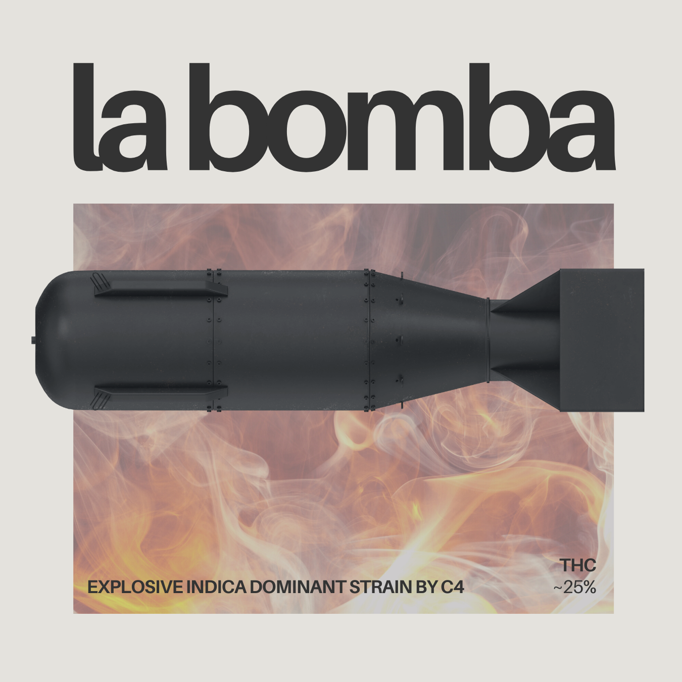 Photograph of Product: C4: Flower | La Bomba | 3.5g