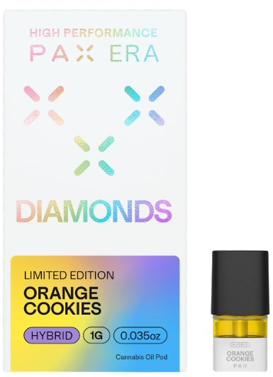 Photograph of product: Diamonds Orange Cookies - Reload (1.0g)