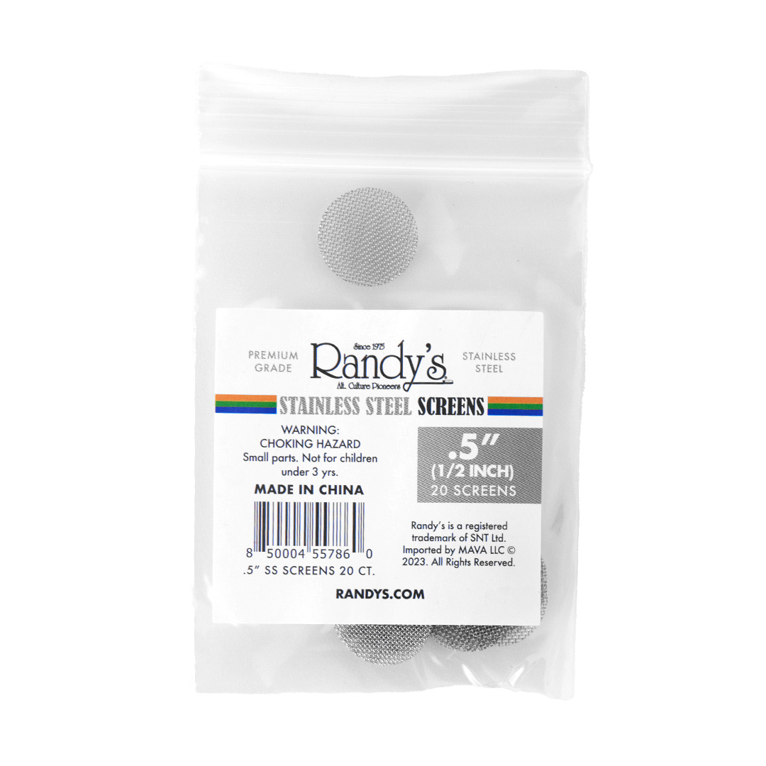 Photograph of product: 0.5" PIPE SCREENS (20PK) - RANDYS