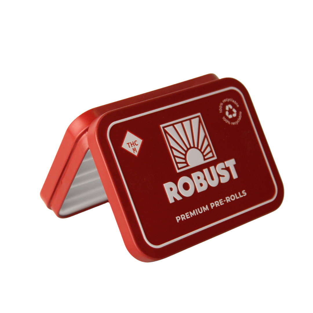 Photograph of product: ROBUST - PREROLL - 0.5G - 5PK - WHIPZ - HYBRID