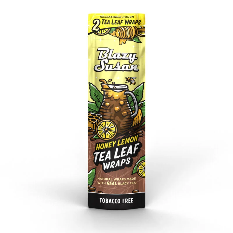 Photograph of product: 2pk Blazy Suzan Honey Lemon Tea Leaf Wraps