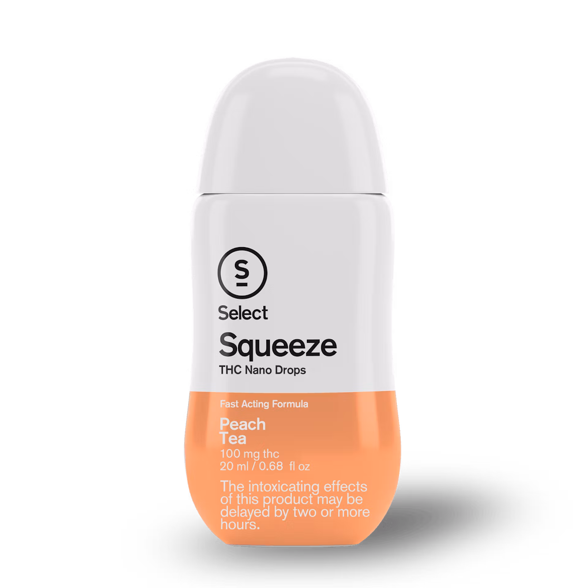 Photograph of product: Select Squeeze | Peach Tea | 100mg Beverage Infusion