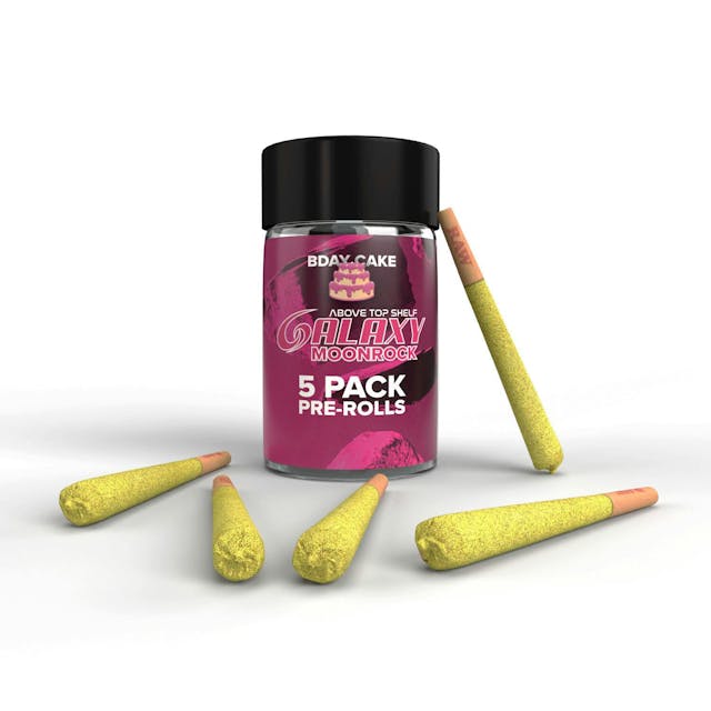 Photograph of product: Birthday Cake | Moonrock Infused .7g x 5pk - 