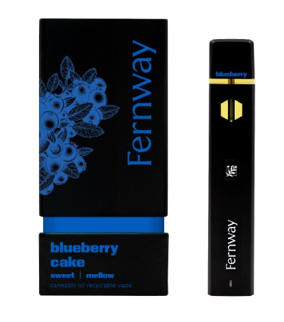 Photograph of product: Blueberry Cake | Disposable | 2g | Oui'd