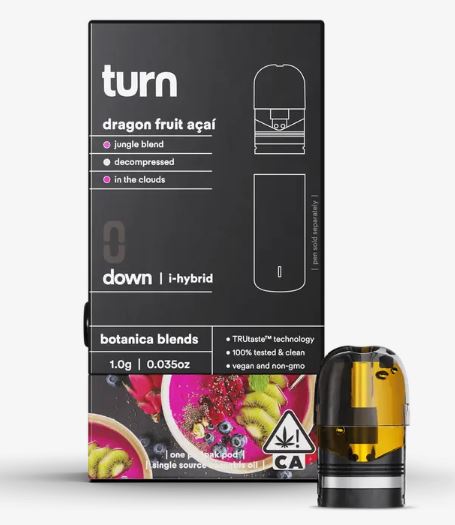 Photograph of product: Dragon Fruit Acai | Turn Down Botancia Blends Pod