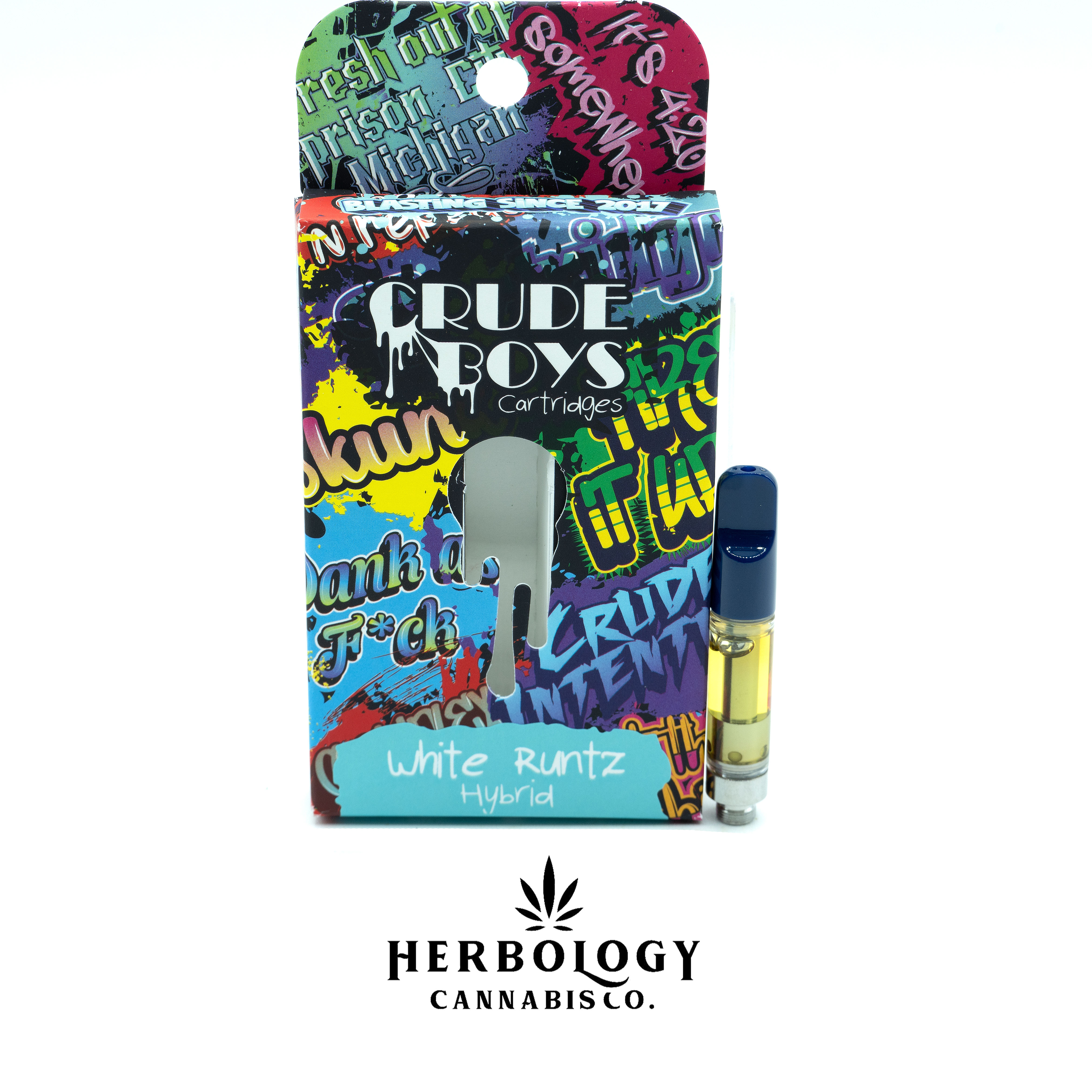 Photograph of product: Drip | Distillate 510 Cart | White Runtz | 1g