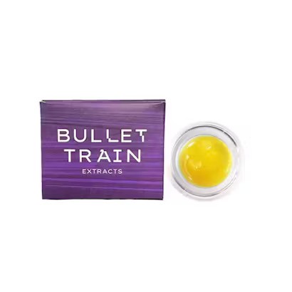 Photograph of Product: Bullet Train | Live Resin Badder | Loompas Headband