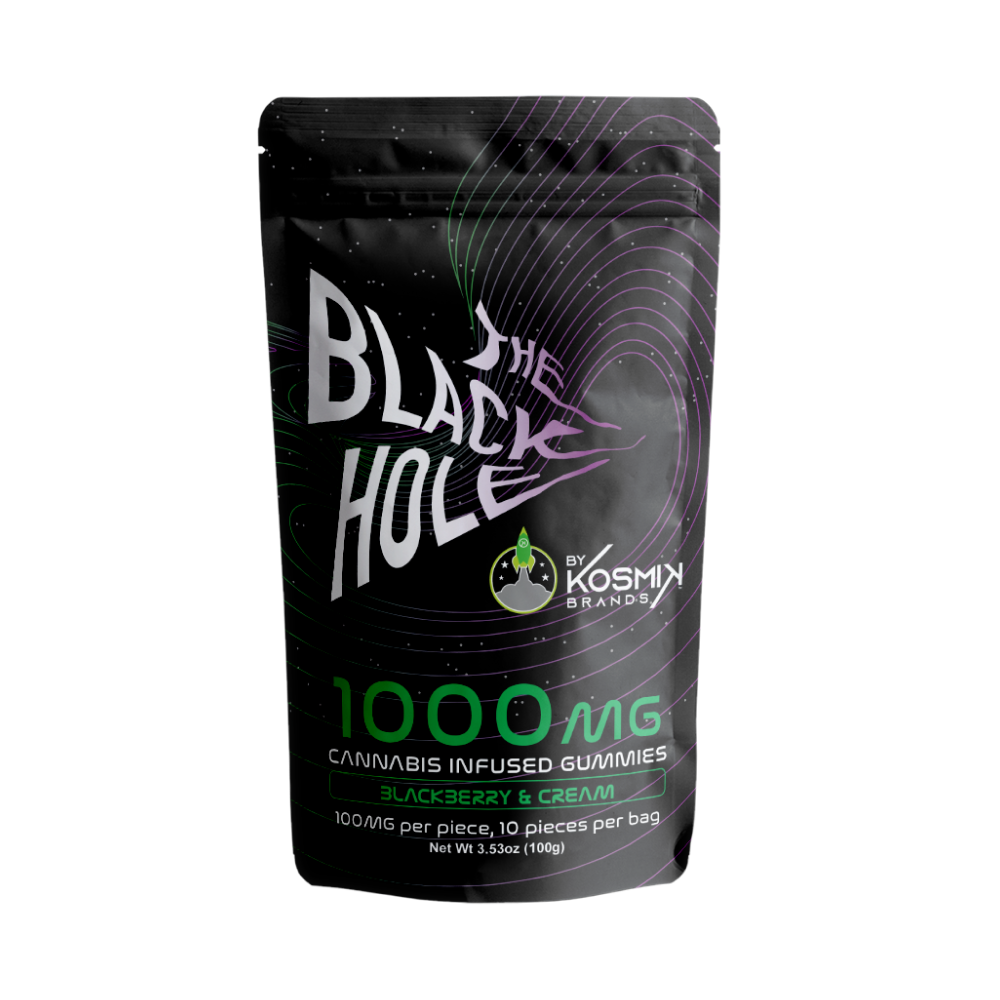 Photograph of product: Blackberry & Cream | 100MG - 10PK Gummies