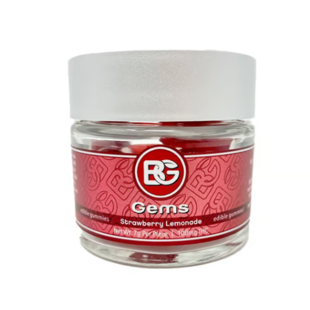 Photograph of product: Bedford Grow | Strawberry Lemonade Gems 5pk | 100mg