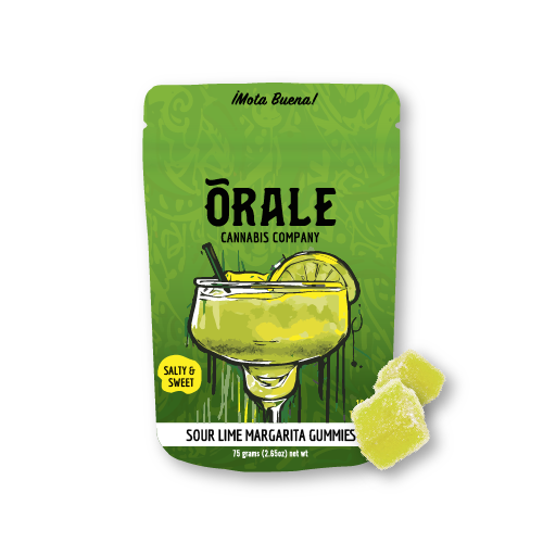 Photograph of product: Sour Lime Margarita Gummies | 100mg