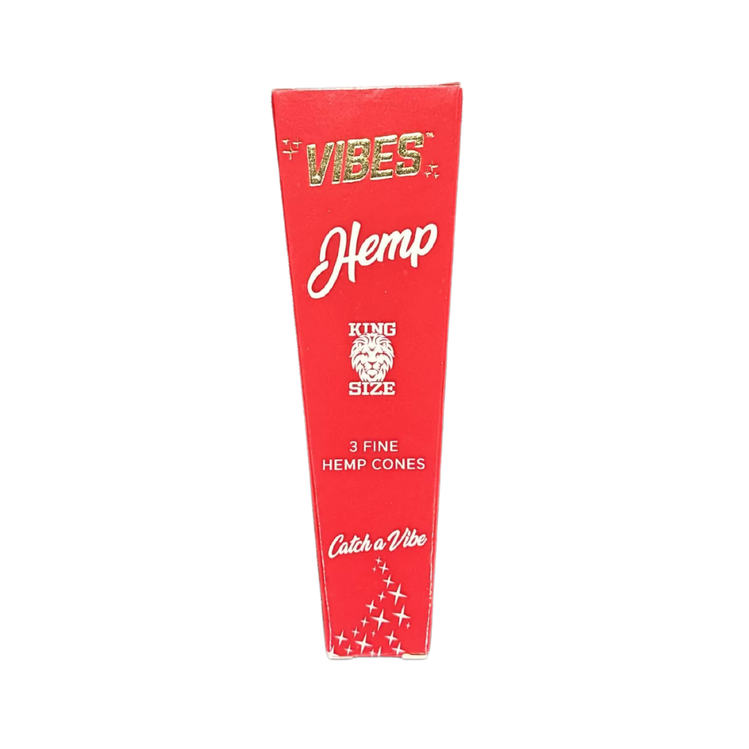Photograph of product: VIBES Cones - King Size  Hemp