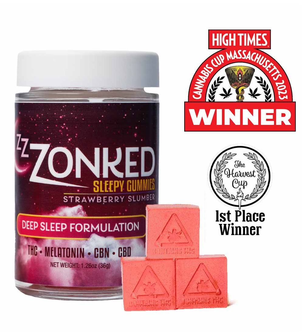 Photograph of product: Strawberry Slumber | Gummies | 20-Pack | 100MG