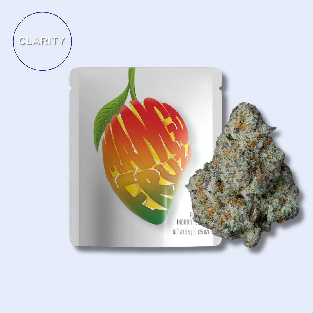 Photograph of product: Seed Junky Prepackaged Flower | Mango Fruz - 3.5g