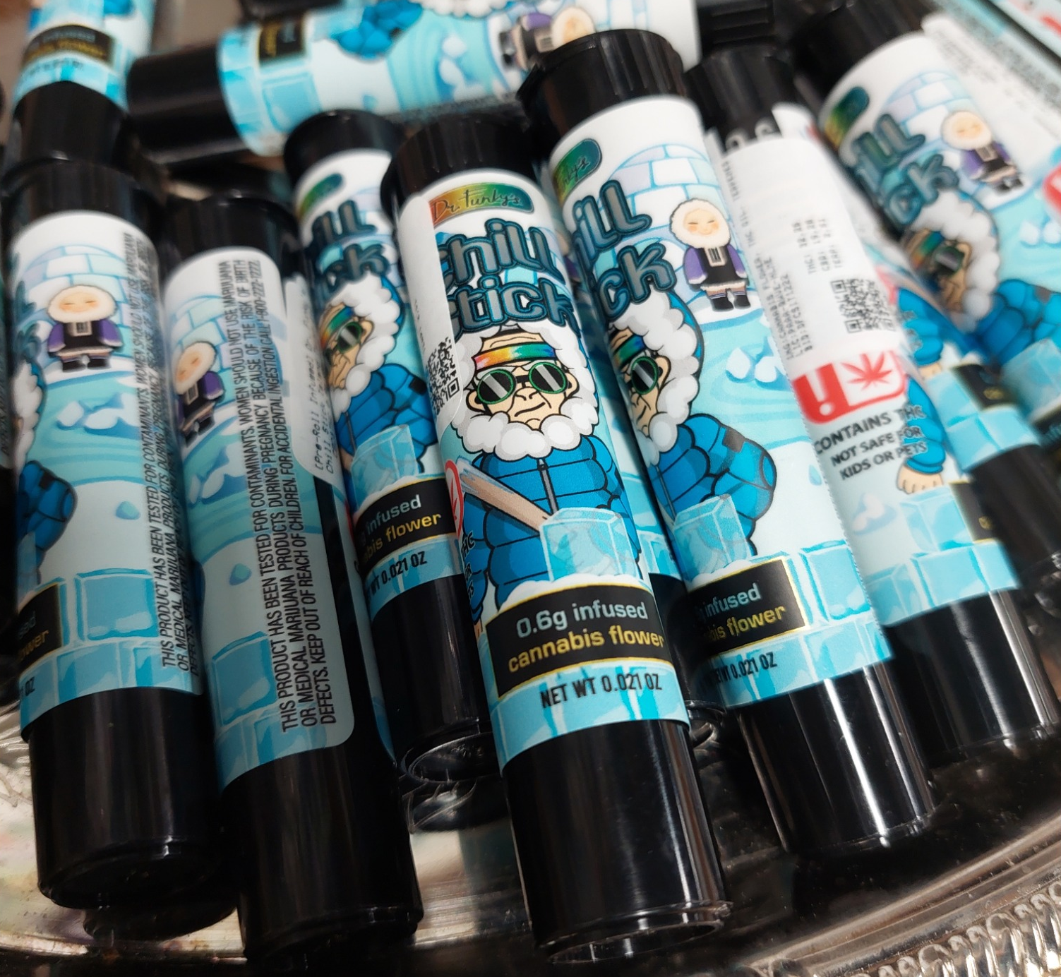 Photograph of product: PRE ROLL DF BERRY GUSHER HIGH CBD CHILL STICK INFUSED