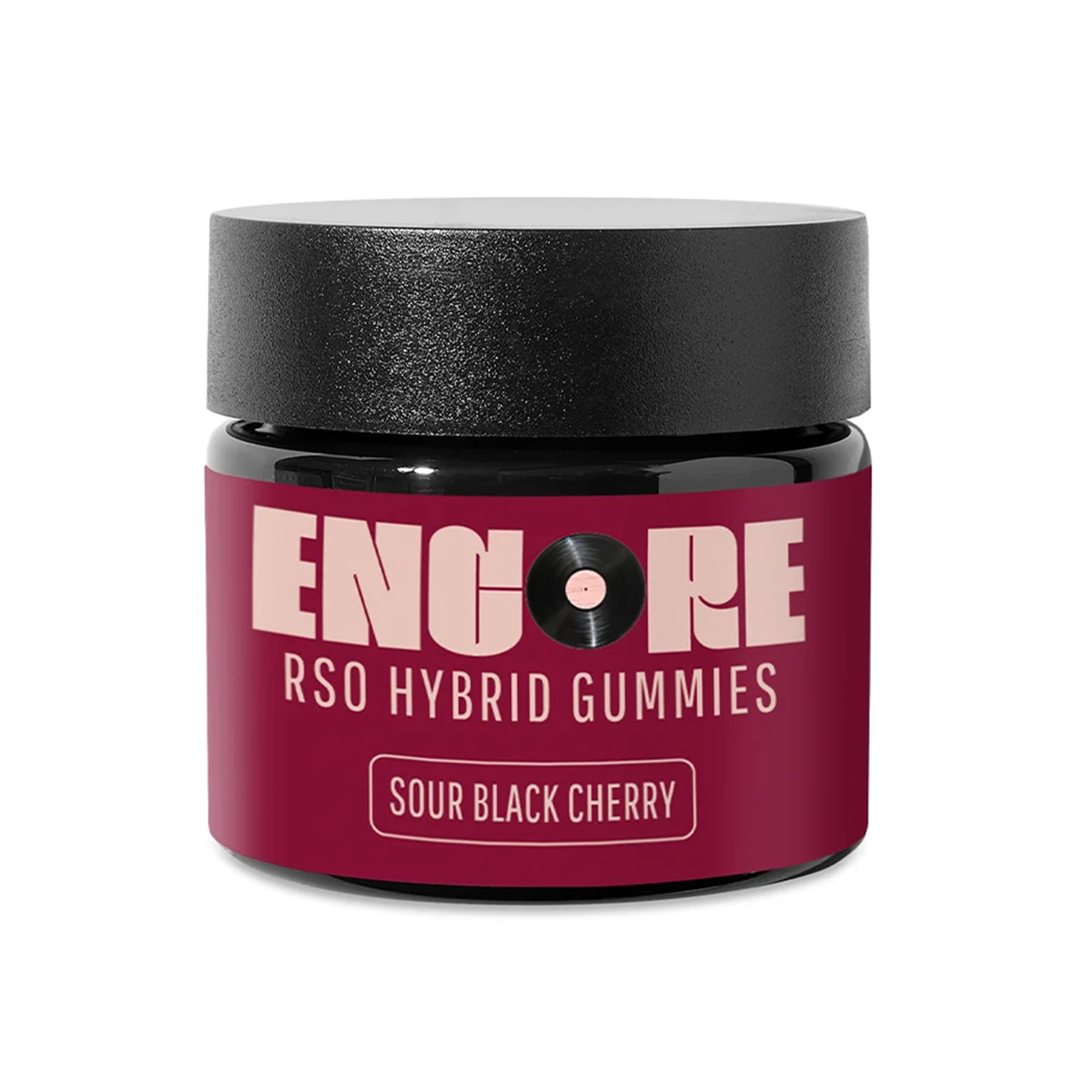 Photograph of product: Gummies | RSO Sour Black Cherry