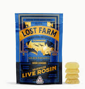 Photograph of product: Golden Pineapple | Live Rosin Infused | Lost Farm