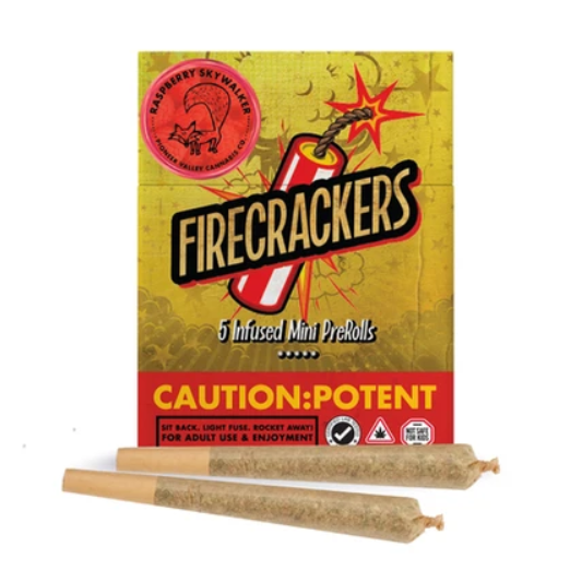 Photograph of product: PRJ Infused Multi Pack | Raspberry Skywalker OG | 0.7g 5pk
