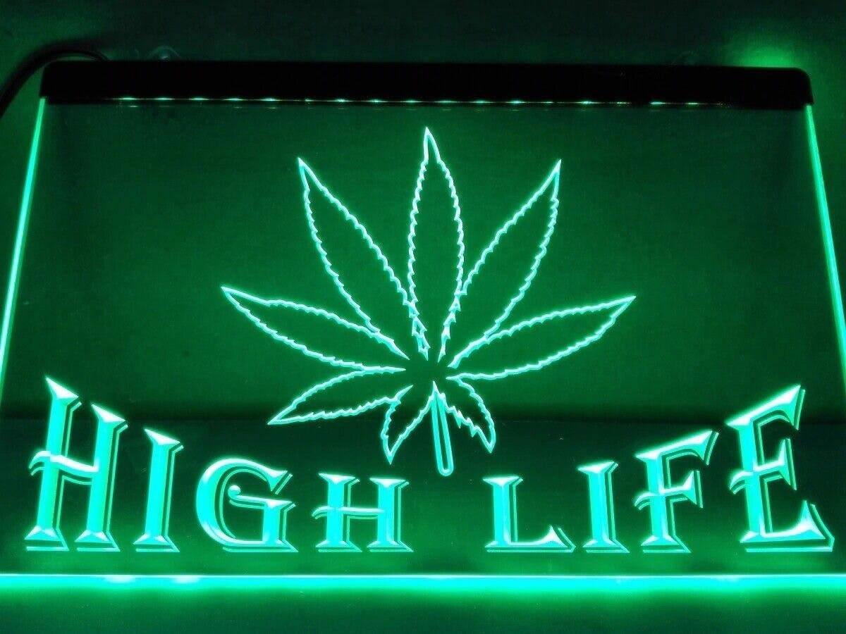 Photograph of product: Neon Habits - Purple Aurora Neon Habits - 1g. joint