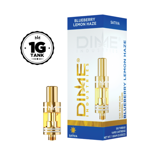 Photograph of product: Dime Tank Blueberry Lemon Haze